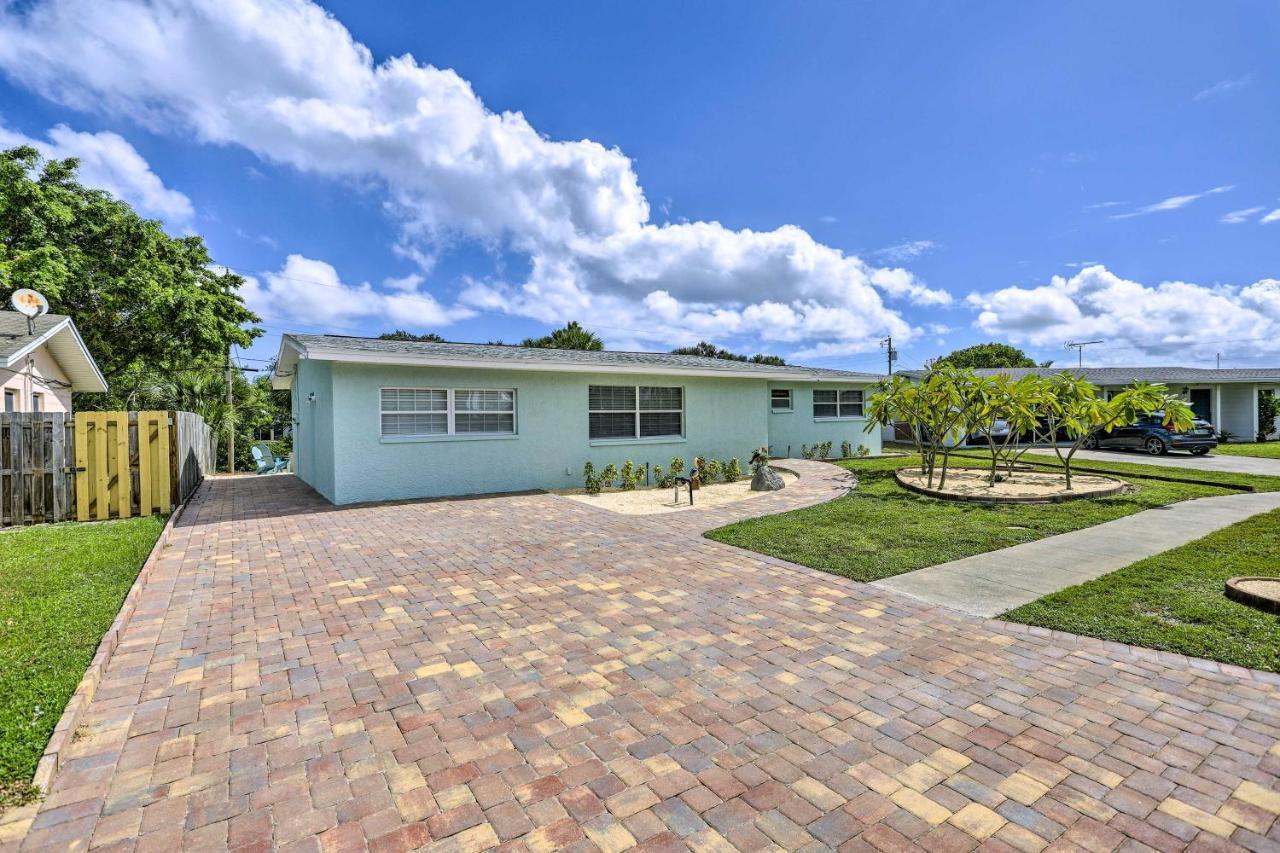 Merritt Island Home Fire Pit And Canal Access! Eksteriør bilde
