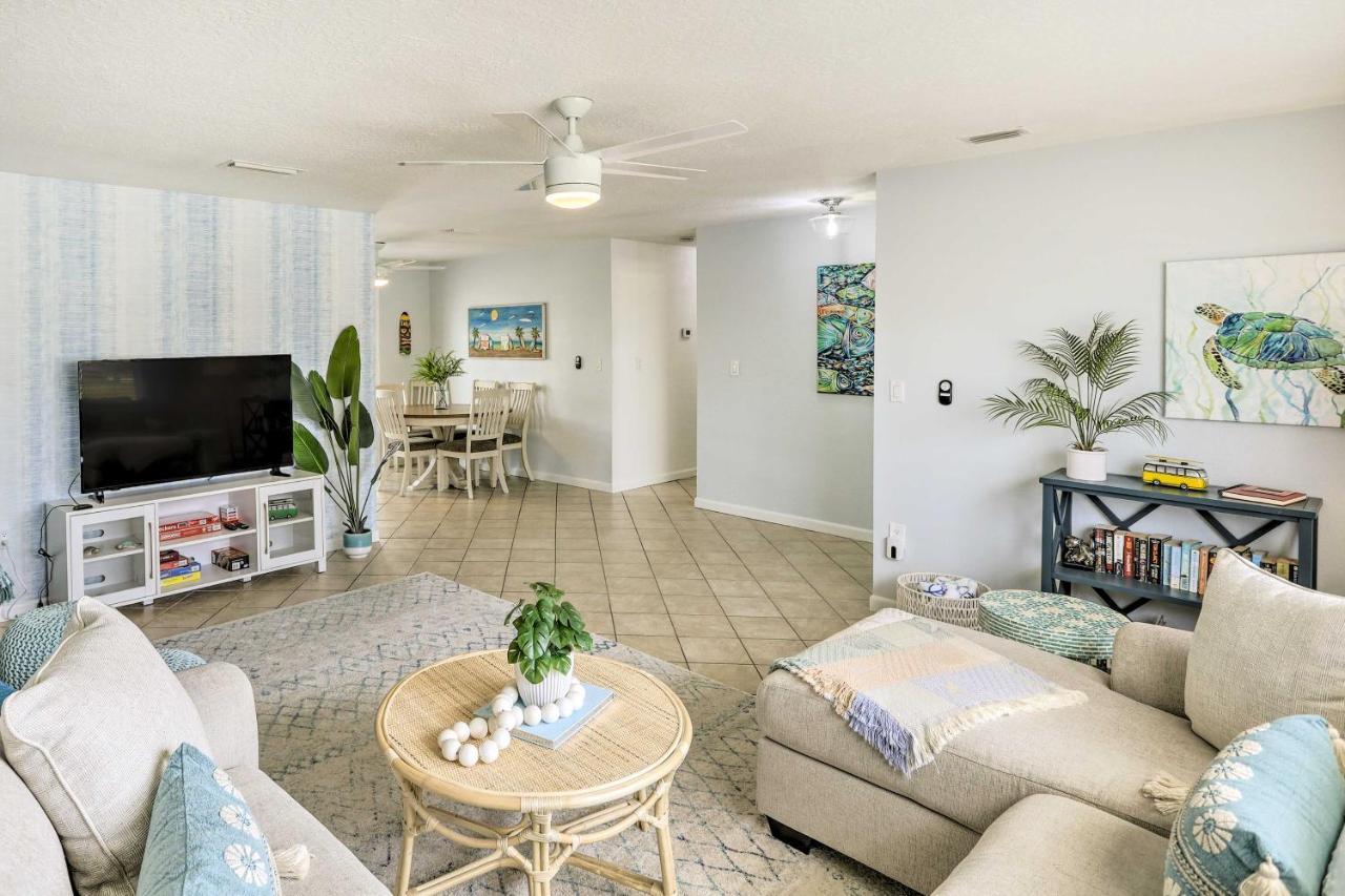 Merritt Island Home Fire Pit And Canal Access! Eksteriør bilde
