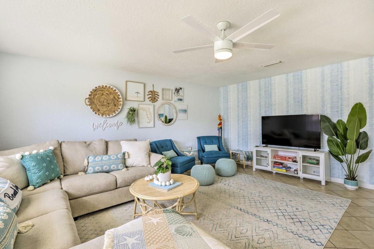 Merritt Island Home Fire Pit And Canal Access! Eksteriør bilde